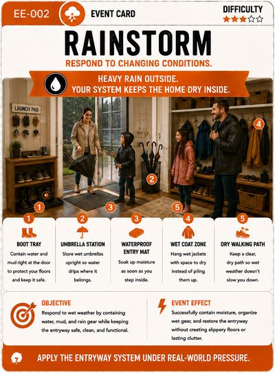 EE-002, Rainstorm card front