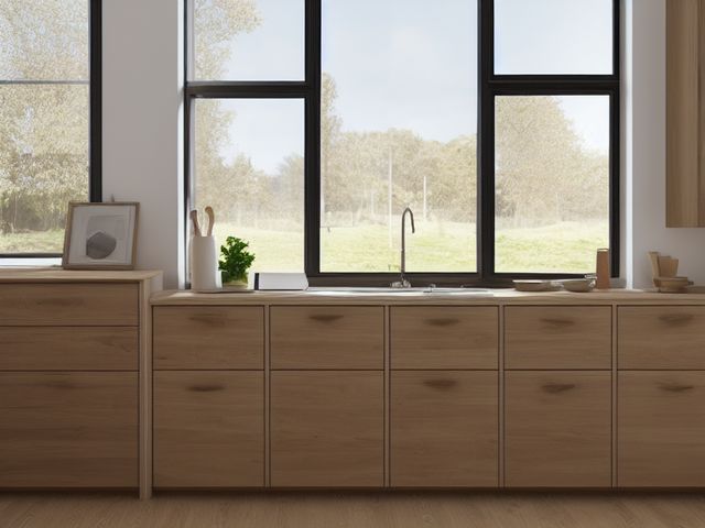 The Utensil and Utility Drawers in the Kitchen, illustrated.